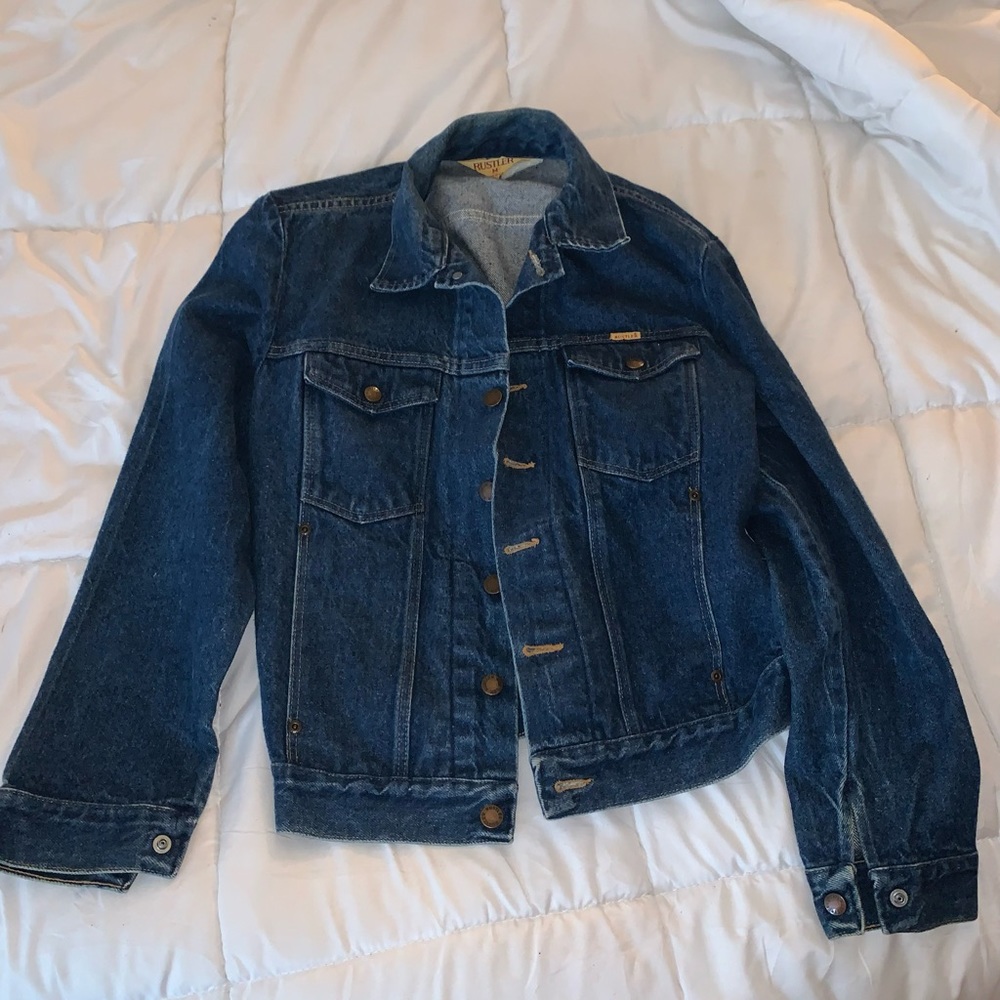 Vintage Rustler jean jacket